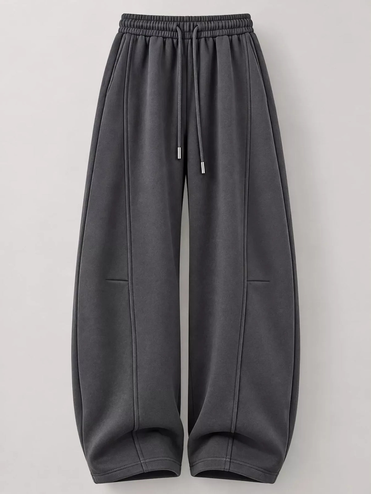 Full Size Wide-Leg Casual Sweatpants with Drawstring Plus Size