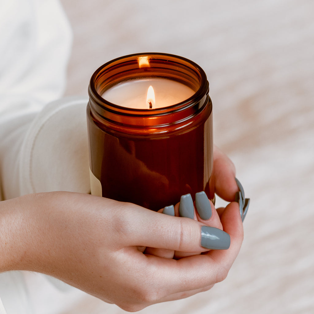 Amber Santal Soy Blend Candle