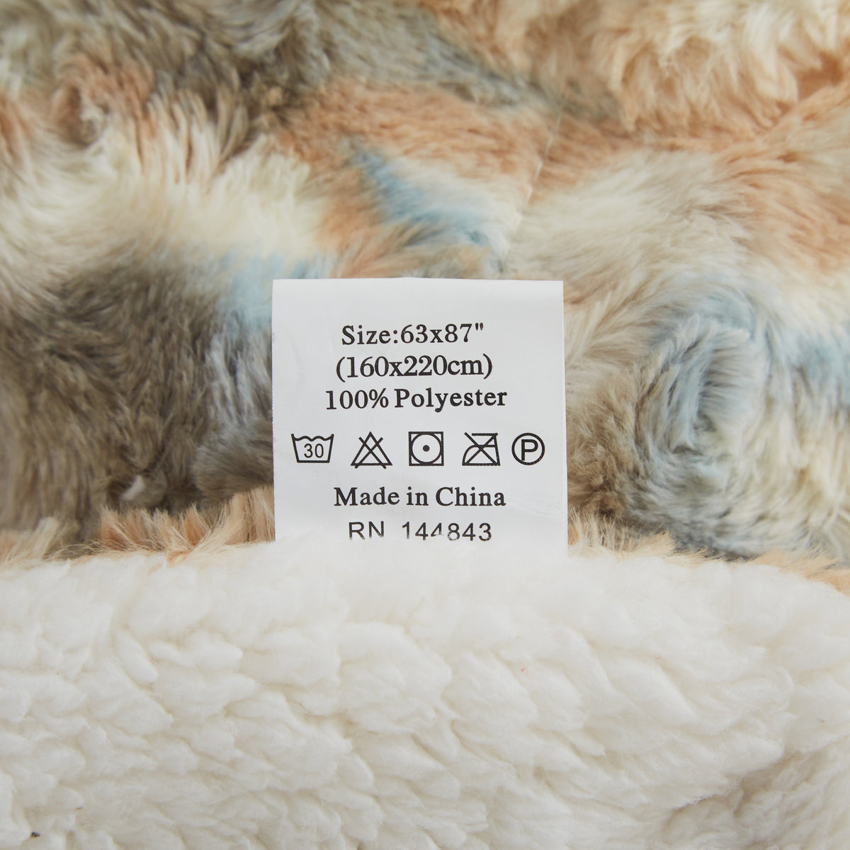 Tache Luxurious Russian Lynx Faux Fur Throw Blanket