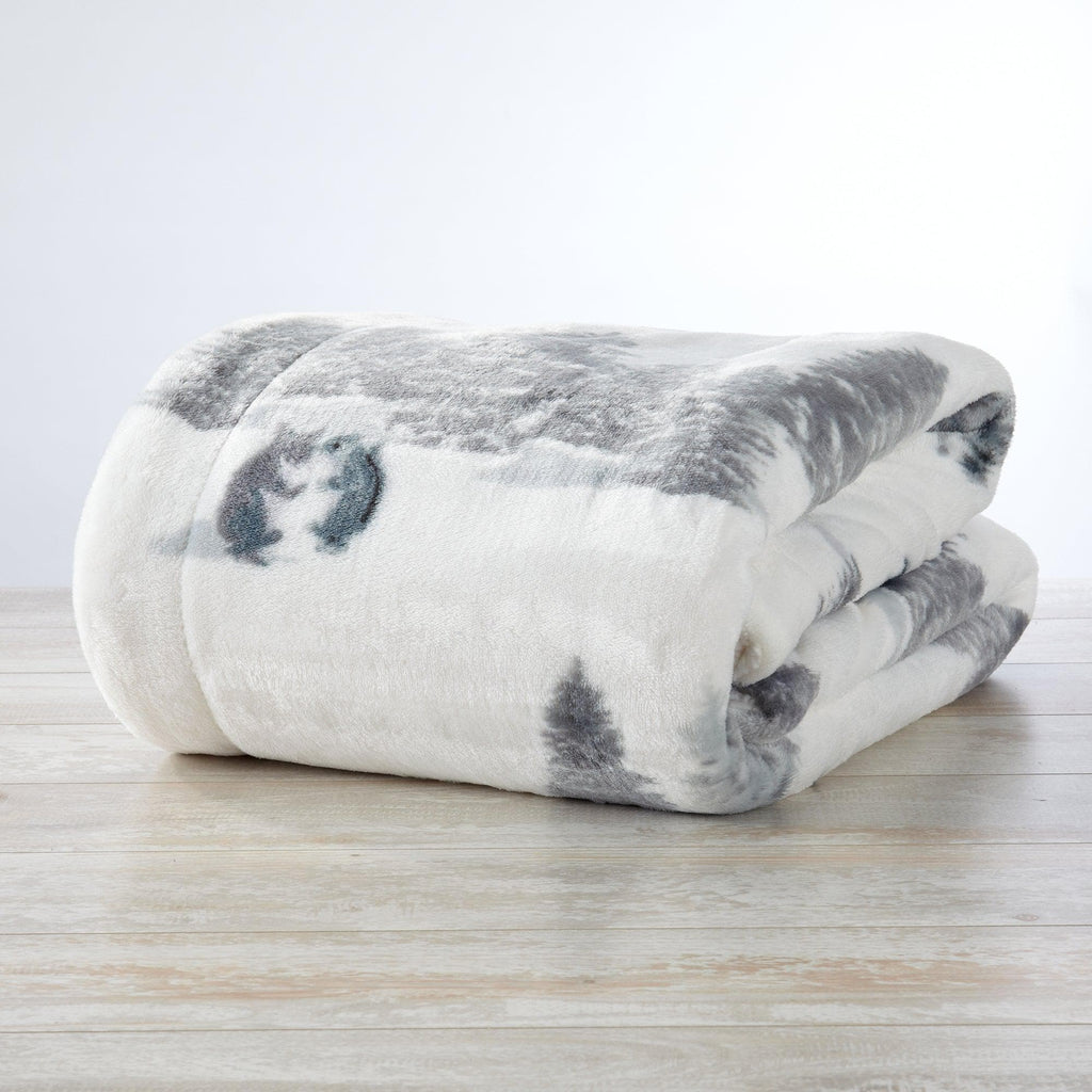 Sherpa Throw Blanket - Hudson Collection