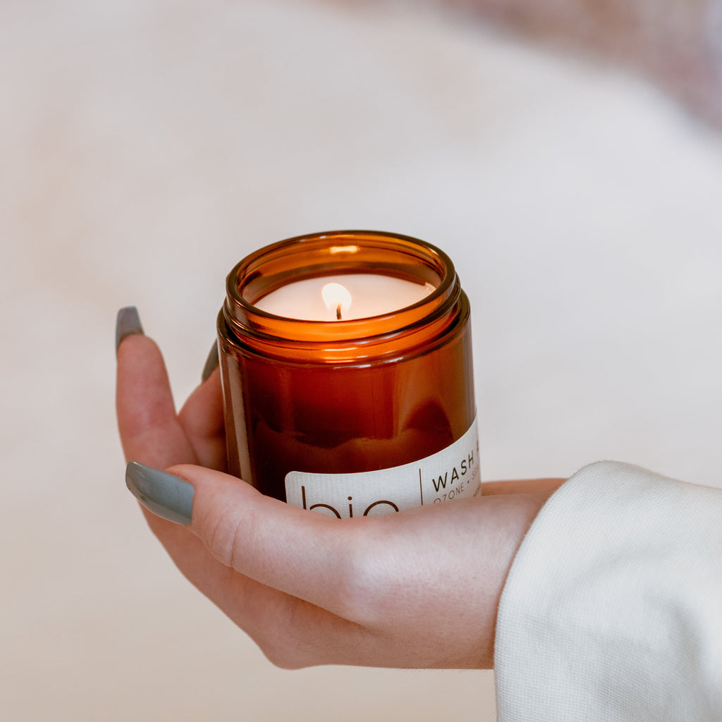 Amber Santal Soy Blend Candle