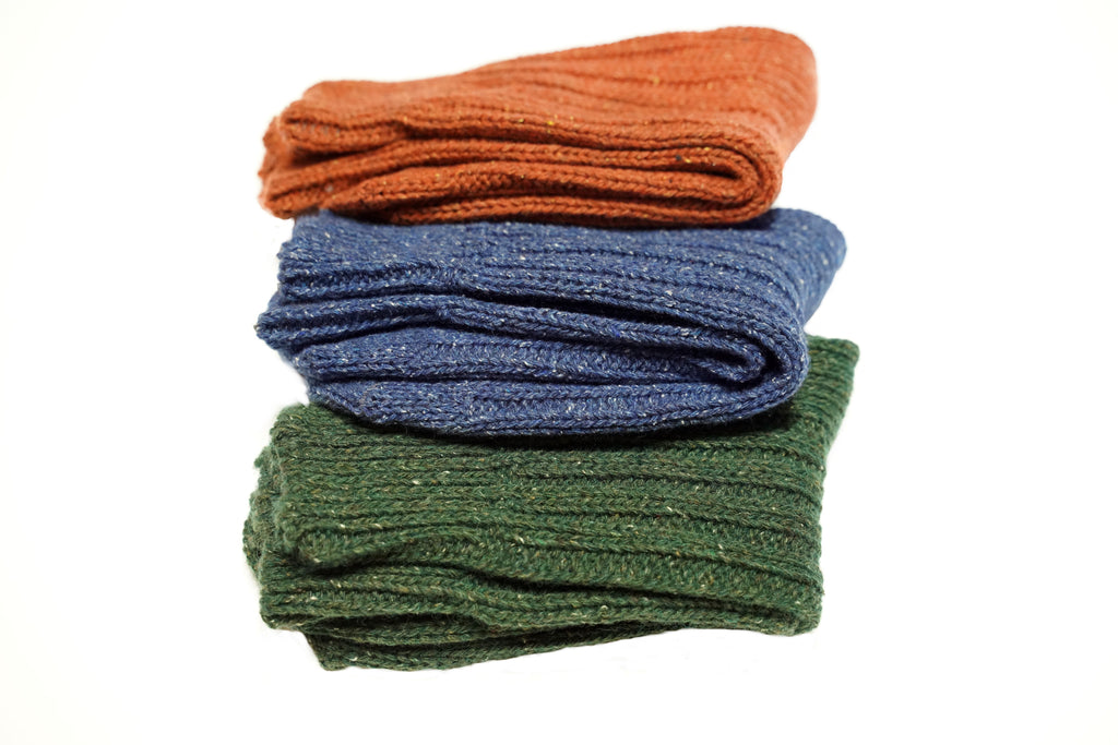 tittimitti® Men’s 55% Wool, 20% Silk & 25% Nylon Winter Crew Socks 3-Pack – Made in Italy